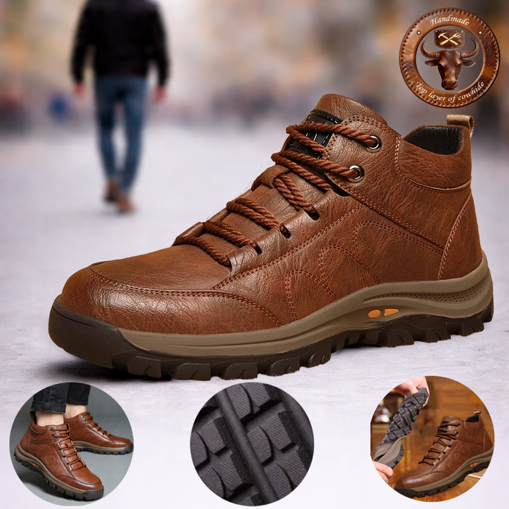 🎁Offerta a tempo limitato🔴 Scarpe in vera pelle di alta qualità 🦶 Design ergonomico: facili da indossare e da togliere, correggono i problemi del piede ✅ Disponibili in diverse taglie