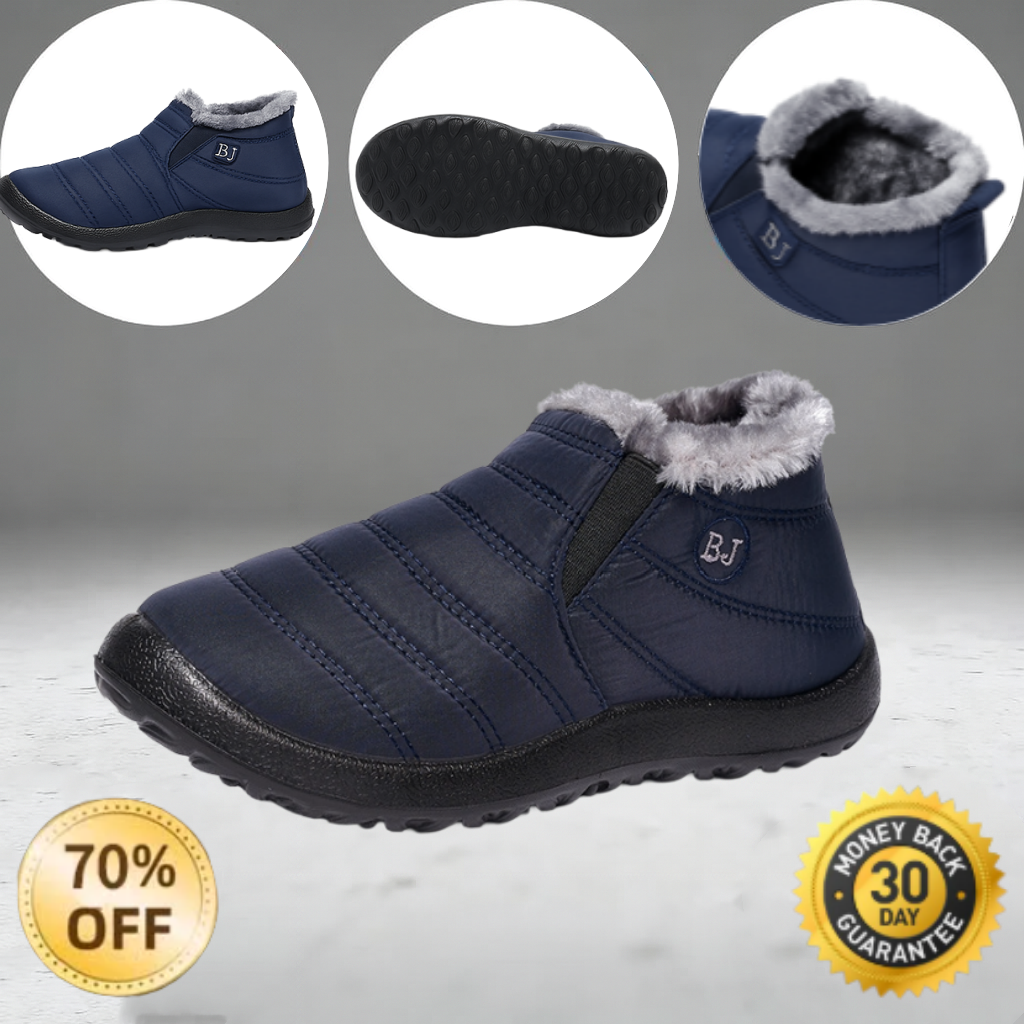 🔥Offerta speciale con sconto del 30% a tempo limitato⏰ Realizzate in pelle scamosciata - Scarpe invernali ortopediche dal design ergonomico🦶 - Alleviano il dolore ai piedi - Impermeabili e antiscivolo