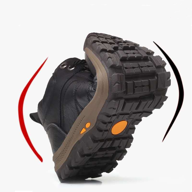 🐂 Scarpe invernali da uomo in pelle di vitello di fabbricazione australiana 👞 Cucite a mano per indossarle e toglierle facilmente ✅ Supporto dell'arco plantare per alleviare il dolore: cammina comodamente