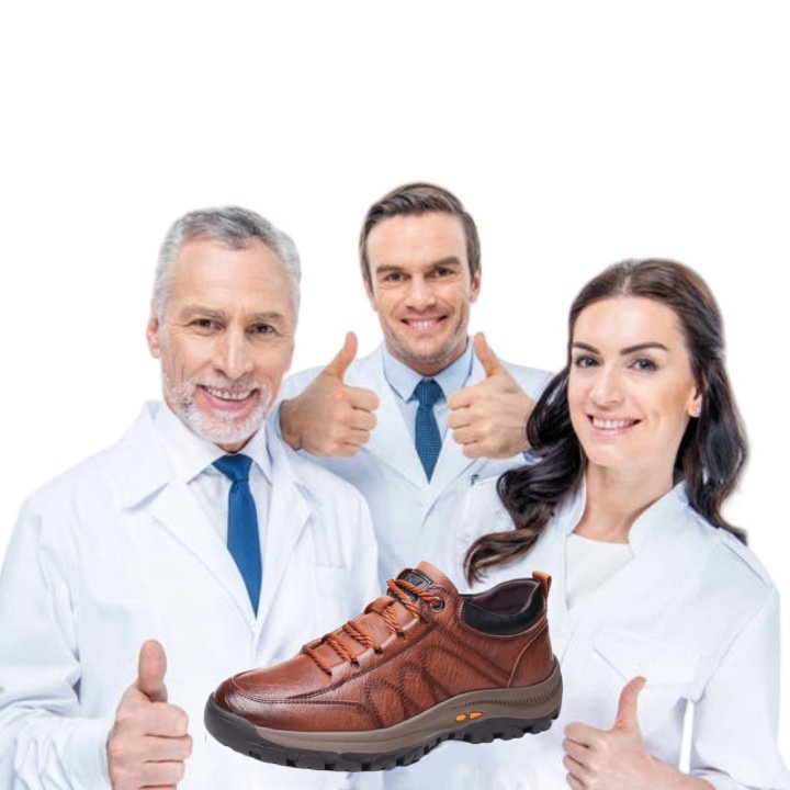 (🎉50% di sconto l'ultimo giorno, non perdertelo) 🐂 Scarpe ortopediche da uomo in pelle di vitello australiana 👞Cucite a mano, impermeabili e antiscivolo ✅Supporto dell'arco plantare: camminata confortevole
