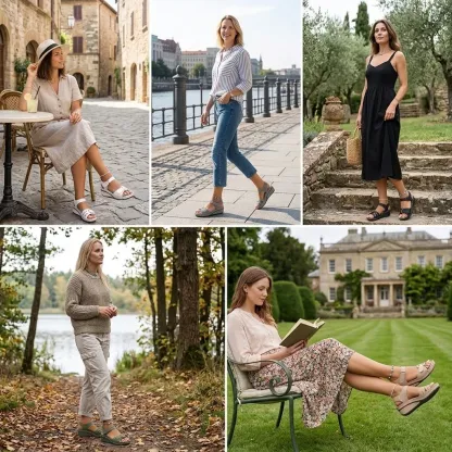 🎁Offerta a tempo limitato: 30% di sconto 🔴Sandali aperti in punta regolabili 🦶Eleganti e comodi, proteggono i tuoi piedi ✅Disponibili in diverse taglie