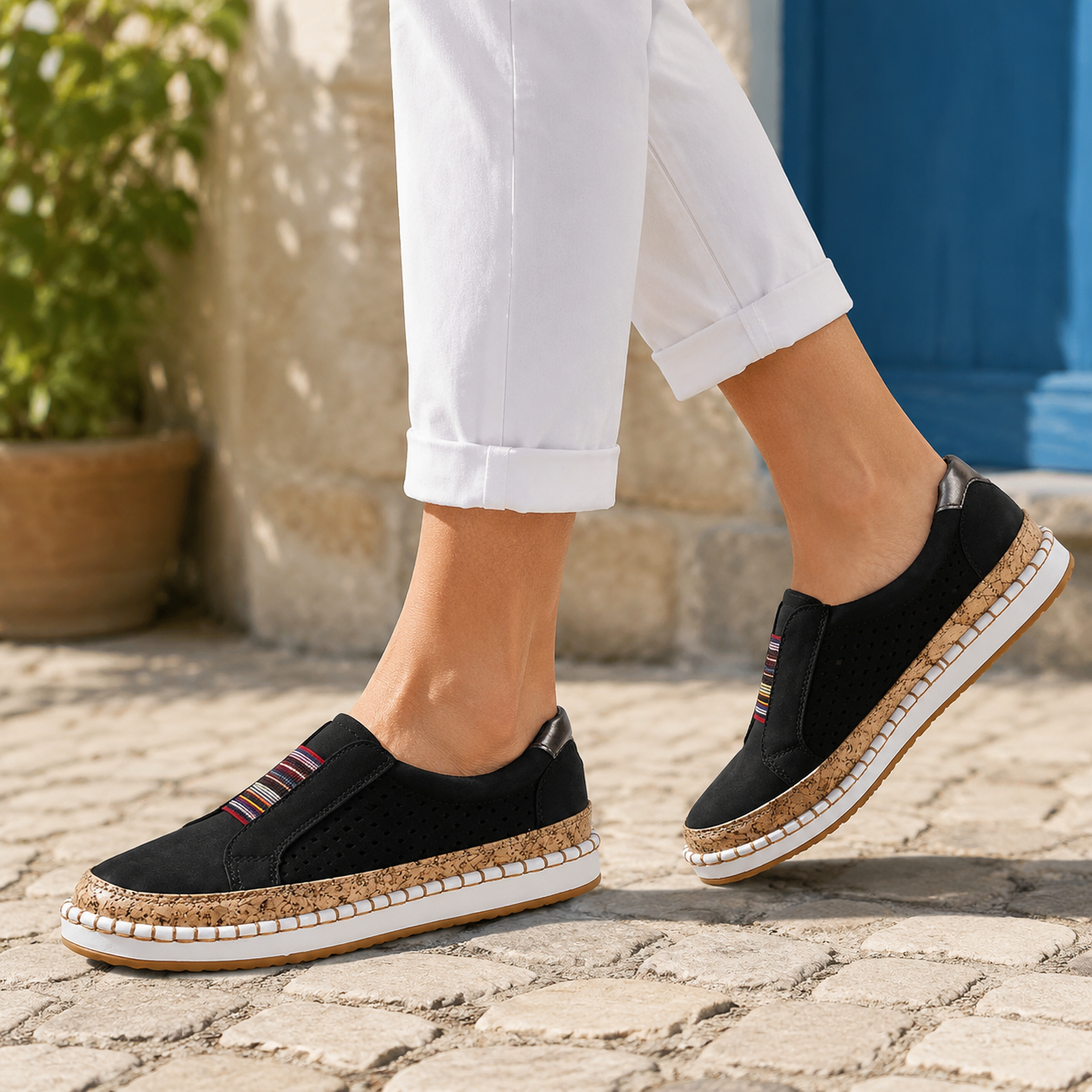 🎉Sconto del 30% oggi - non perdete l'occasione! ⏰ Scarpe estive ortopediche ergonomiche con supporto plantare 👞 Alleviano facilmente il dolore ai piedi