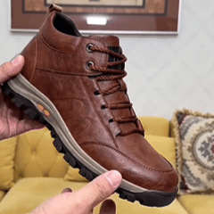 🎁Offerta a tempo limitato: 30% di sconto🔴Scarpe in vera pelle di alta qualità🦶Alleviano il dolore ai piedi e la fascite plantare - Impermeabili e antiscivolo✅Disponibili in diverse taglie