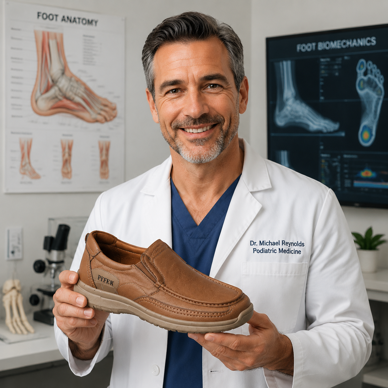 🔥Scarpe ortopediche dal design ergonomico⏰ Leggere e traspiranti👞 Gamma completa di taglie: cammina con sicurezza