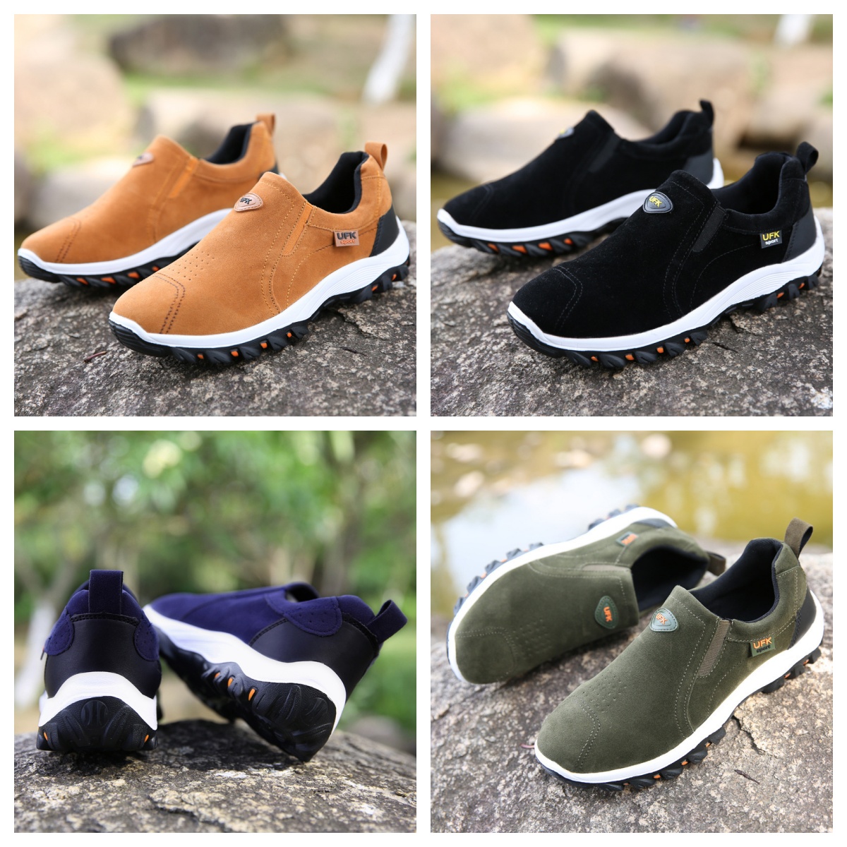 (🔥70 DI SCONTO OGGI - DA NON PERDERE) ⏰Scarpe ortopediche di lusso in pelle scamosciata morbide e confortevoli (supporto - allevia il dolore al piede)