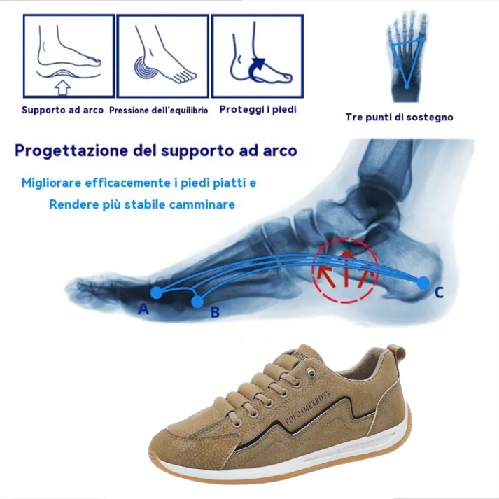 🐂 Scarpe da uomo in pelle di vitello prodotte in Australia 👞 Cucite a mano, facili da indossare e da togliere ✅ Supporto dell'arco plantare, sollievo dal dolore - camminare confortevole