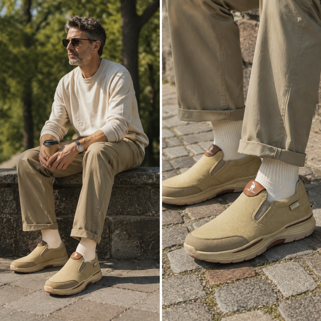 🔥Scarpe ortopediche dal design ergonomico⏰ Leggere e traspiranti👞 Gamma completa di taglie: cammina con sicurezza