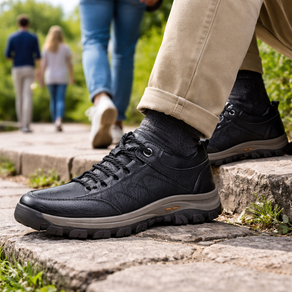 🔴Scarpe in pelle di alta qualità🦶Design ergonomico: facili da indossare e da togliere, correggono i problemi del piede✅Disponibili in diverse taglie