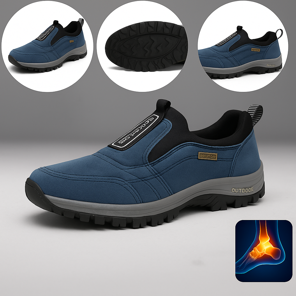 🔷 Sconto del 30% oggi - Non lasciartelo sfuggire! ⬛ - Scarpe ortopediche in pelle scamosciata di un marchio australiano di lusso, morbide, comode, impermeabili e antiscivolo 🦶 - Alleviano il dolore ai piedi