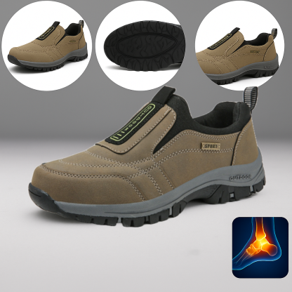 🔷 Sconto del 30% oggi - Non lasciartelo sfuggire! ⬛ - Scarpe ortopediche in pelle scamosciata di un marchio australiano di lusso, morbide, comode, impermeabili e antiscivolo 🦶 - Alleviano il dolore ai piedi