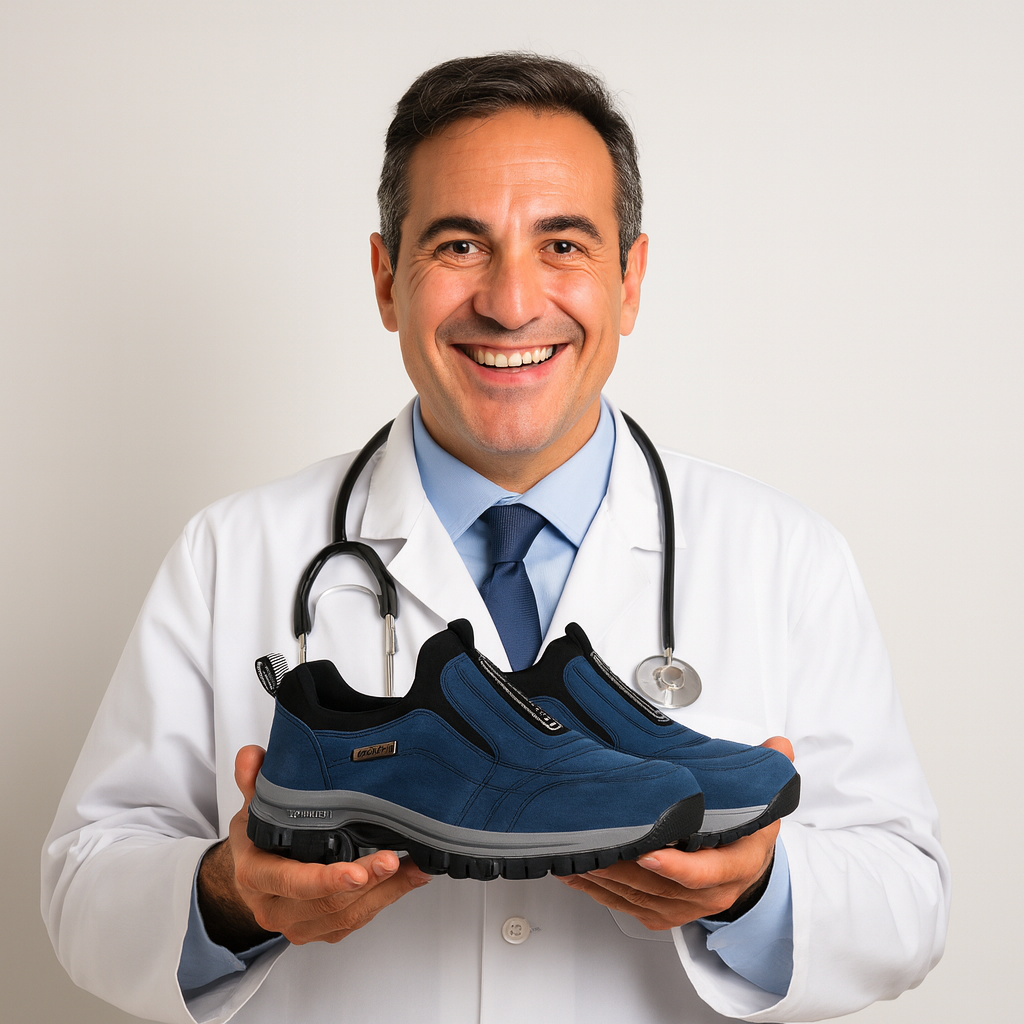 🔴Scarpe in pelle scamosciata di alta qualità🦶Alleviano il dolore ai piedi e la fascite plantare - Impermeabili e antiscivolo✅Disponibili in una vasta gamma di taglie