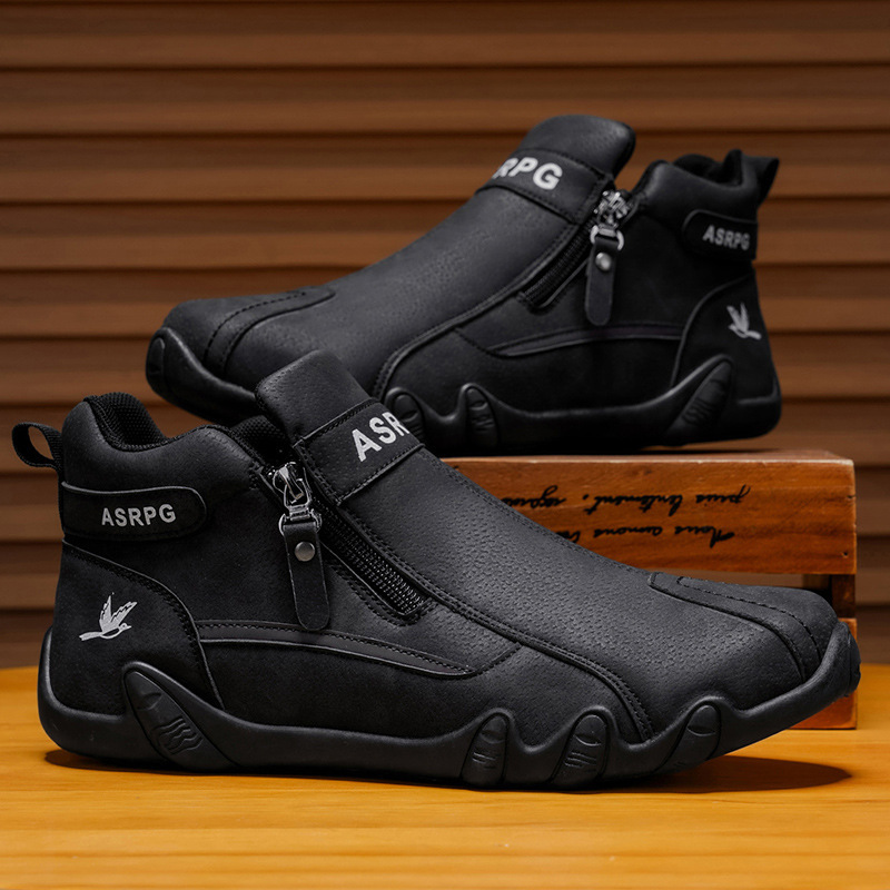 🐂 Scarpe da uomo in pelle di vitello prodotte in Australia 👞 Cucite a mano, impermeabili ✅ Supporto dell'arco plantare per alleviare il dolore - camminata confortevole