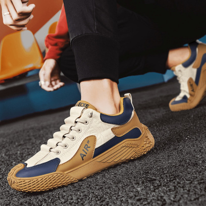(🎉Sconto del 50% oggi - offerta limitata, da non perdere) - Scarpe casual da uomo nuove 2025👞Pelle di alta qualità✅Cucite a mano, comode da camminare