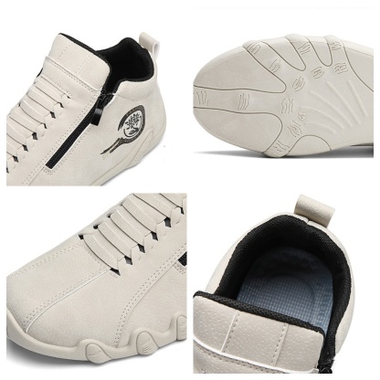 ⏰Sconto del 30% oggi, non lasciartelo sfuggire! 🔥 Scarpe ortopediche da uomo, realizzate a mano in vera pelle 🐂 Impermeabili e antiscivolo ✅ Supporto dell'arco plantare per un comfort che dura tutto il giorno