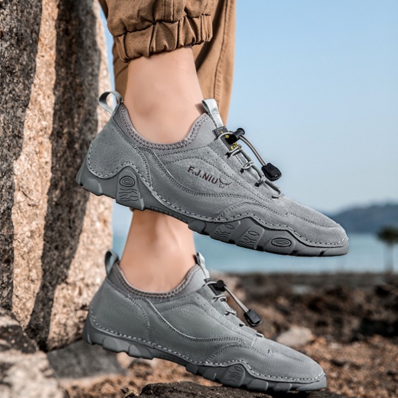 【🎁Offerta a tempo limitato】🐂 Scarpe ortopediche da uomo in pelle di vitello australiana👞 Cucite a mano, impermeabili e antiscivolo✅ Supporto dell'arco plantare: camminata confortevole✅