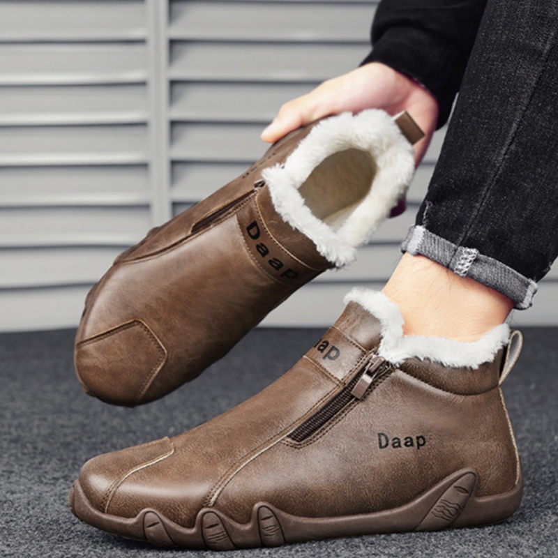 🐂 Scarpe da uomo in pelle di vitello, cucite a mano in Australia 👞 Facili da indossare e da togliere, correttive a tutto tondo ✅ Impermeabili, antiscivolo, calde e comode