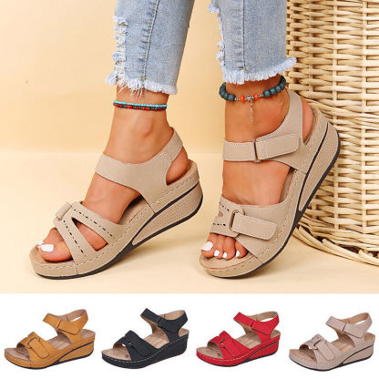 🎁Offerta a tempo limitato: 30% di sconto 🔴 Sandali da passeggio regolabili con tallone aperto 🦶 Eleganti e confortevoli per i problemi ai piedi ✅ Disponibili in diverse taglie