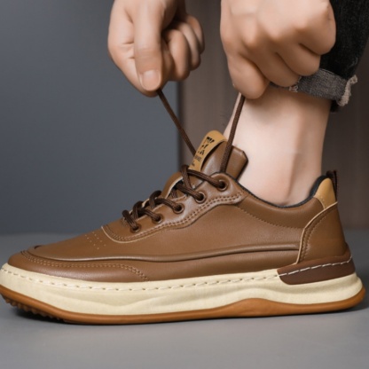 ⏰Sconto del 30% a tempo limitato🔥 Scarpe in pelle cucite a mano in Australia 👞 Facili da indossare e togliere ✅ Supporto dell'arco plantare per alleviare il dolore - Impermeabili e antiscivolo