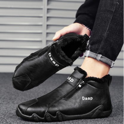 🐂 Scarpe da uomo in pelle di vitello, cucite a mano in Australia 👞 Facili da indossare e da togliere, correttive a tutto tondo ✅ Impermeabili, antiscivolo, calde e comode