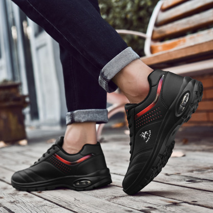 [⏰Oggi 50% di sconto - Non perdertelo] 🔥 Scarpe da passeggio dal design ergonomico 👞Cucite a mano - impermeabili e antiscivolo ✅ Supporto dell'arco plantare, camminata confortevole