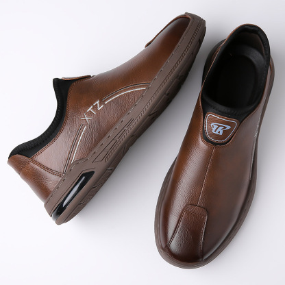 🐂 Scarpe da uomo in pelle di vitello prodotte in Australia 👞 Cucite a mano, facili da indossare e da togliere ✅ Supporto dell'arco plantare, sollievo dal dolore - camminare confortevole