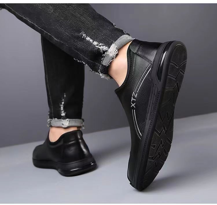 🐂 Scarpe da uomo in pelle di vitello prodotte in Australia 👞 Cucite a mano, facili da indossare e da togliere ✅ Supporto dell'arco plantare, sollievo dal dolore - camminare confortevole