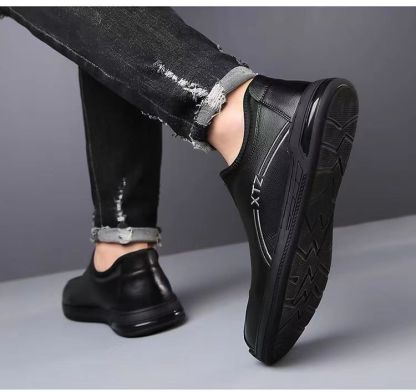 🐂 Scarpe da uomo in pelle di vitello prodotte in Australia 👞 Cucite a mano, facili da indossare e da togliere ✅ Supporto dell'arco plantare, sollievo dal dolore - camminare confortevole