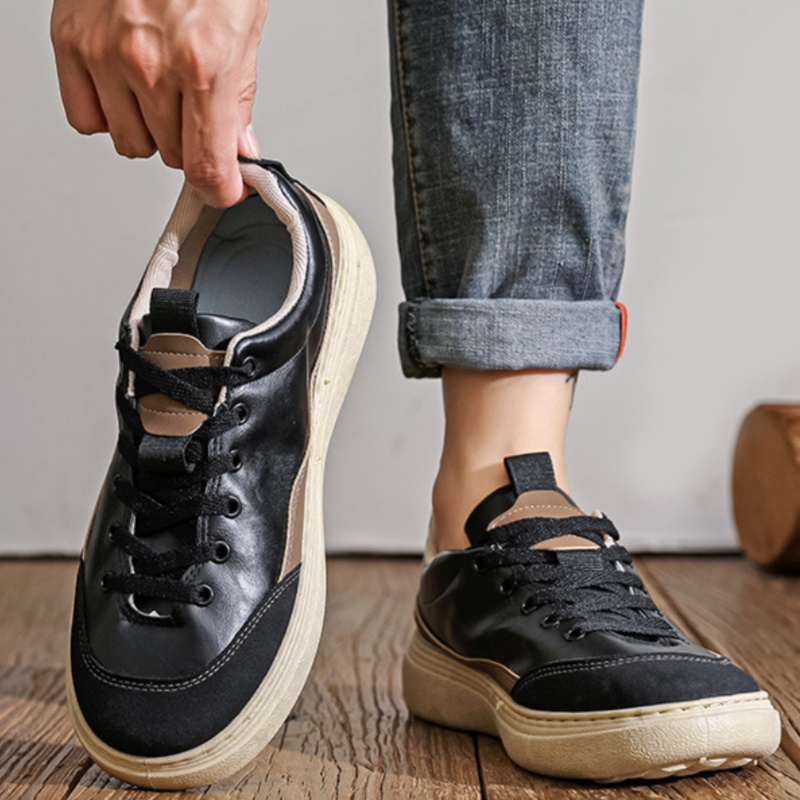 🎁Offerta a tempo limitato: 30% di sconto🔴Scarpe in pelle di alta qualità🦶Alleviano il dolore ai piedi e la fascite plantare - Impermeabili e antiscivolo✅Disponibili in diverse taglie