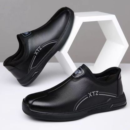 🐂 Scarpe da uomo in pelle di vitello prodotte in Australia 👞 Cucite a mano, facili da indossare e da togliere ✅ Supporto dell'arco plantare, sollievo dal dolore - camminare confortevole