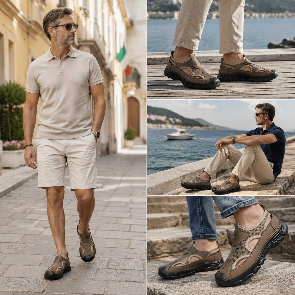 ⏰Ultimo giorno, 30% di sconto - Non perdete l'occasione!✅ Sandali comodi, supporto per l'arco plantare, alleviano il dolore ai piedi - Design ergonomico