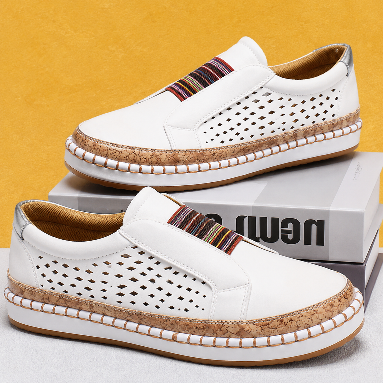 🎉Sconto del 30% oggi - non perdete l'occasione! ⏰ Scarpe estive ortopediche ergonomiche con supporto plantare 👞 Alleviano facilmente il dolore ai piedi