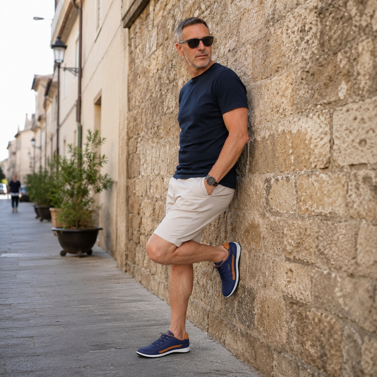 ⏰Sconto del 30% oggi, non perdete l'occasione!🔥 Scarpe sportive ultraleggere in pelle✅ Supporto per l'arco plantare - design ergonomico🔴 Impermeabili e antiscivolo
