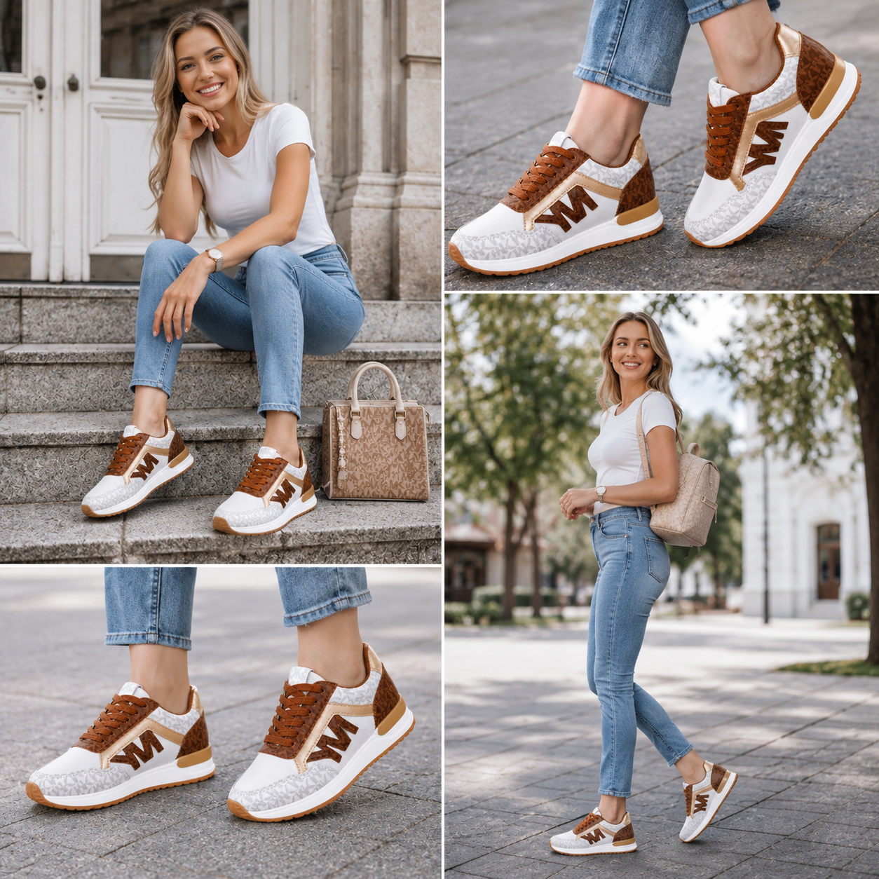🔥 Scarpe sportive casual da donna, fatte a mano in Australia 👞 Sollievo intelligente dal dolore, facili da indossare e da togliere ✅ Supporto e correzione: impermeabili e antiscivolo