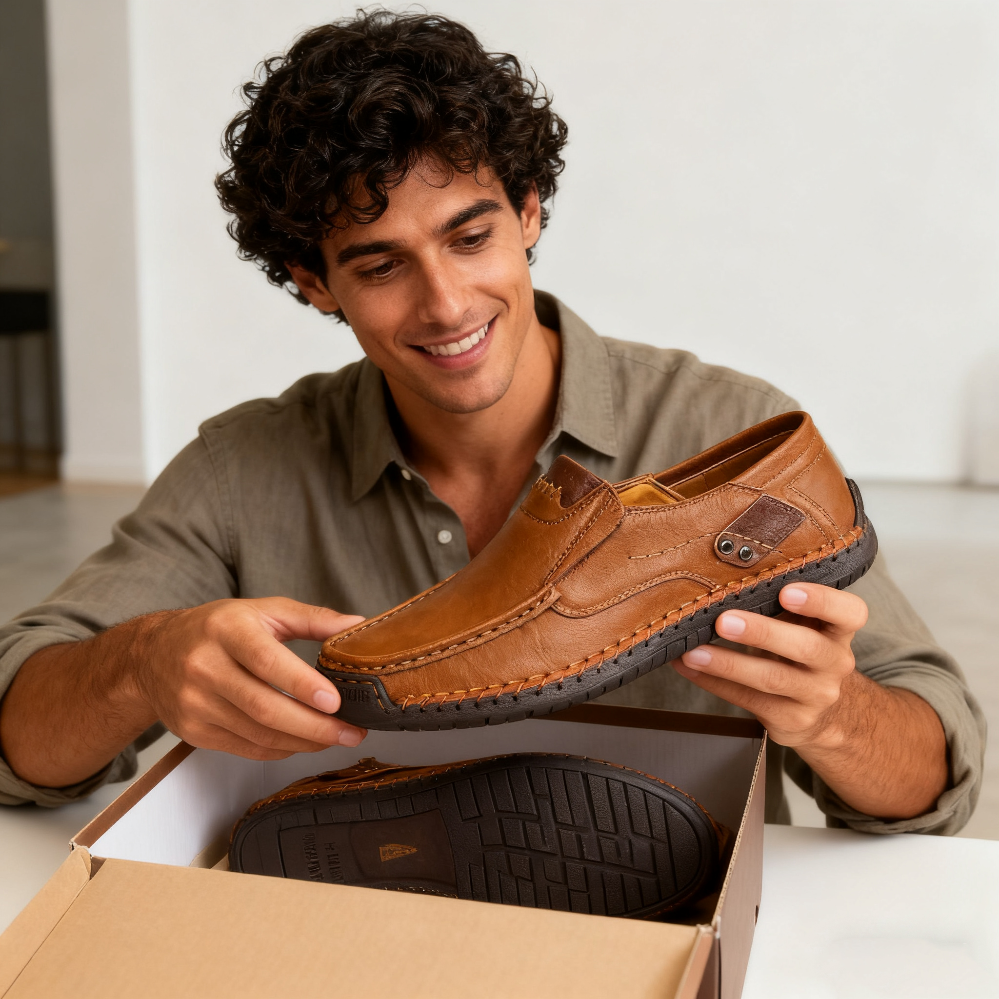 ⏰Sconto del 70% per un periodo limitato: non perdere questa opportunità🔥Scarpe ortopediche impermeabili ed eleganti da uomo👞: migliorano la postura e consentono di camminare e stare in piedi senza dolore
