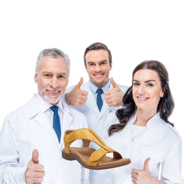 (⏰50% di sconto oggi, non perdertelo) Sandali ortopedici dal design ergonomico, cuciti a mano + suola antiscivolo ✅ Supporto dell'arco plantare: camminata confortevole