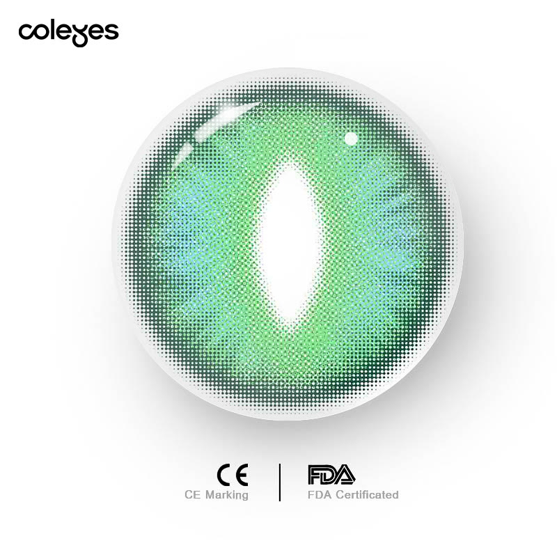 Coleyes Dragon Soul Green 1-Day Cosplay Colored Contacts - image 9