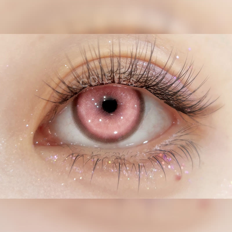 Dollpoison Cosmic Pink 1-Day / 1-Year Prescription Cosplay Colored Contacts - image 3