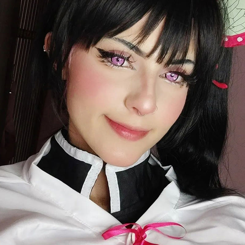 Dollpoison Anime Bling Violet Yearly Cosplay Colored Contacts - image 3
