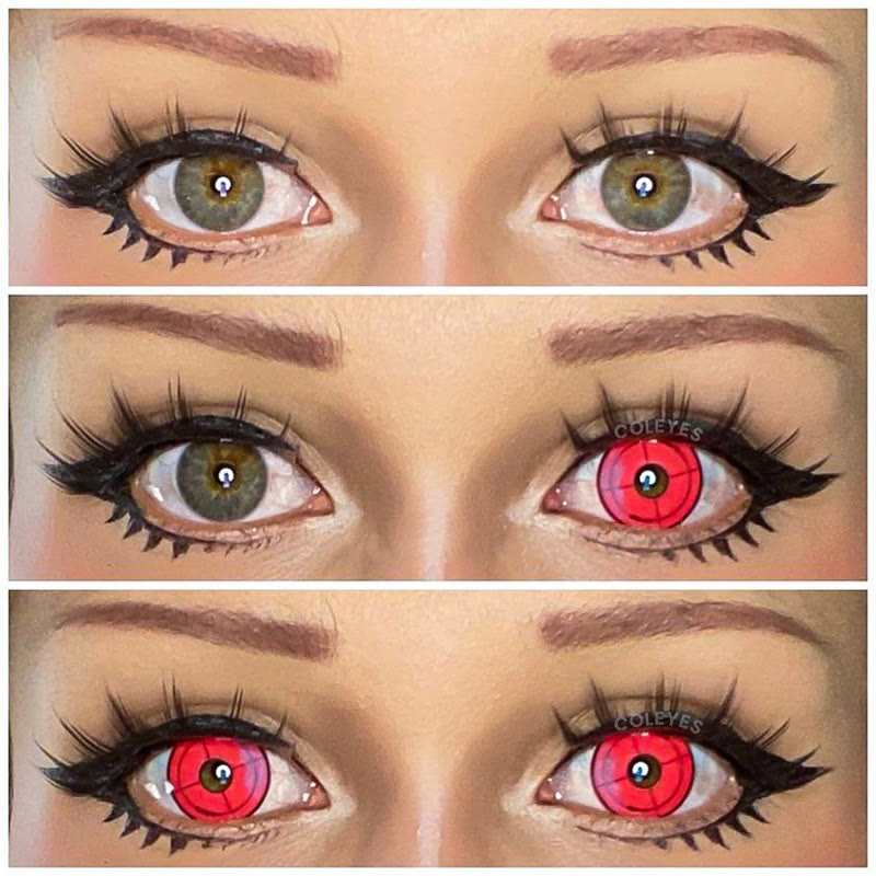 Dollpoison Uruha Rushia Red Yearly Cosplay Colored Contacts - image 4
