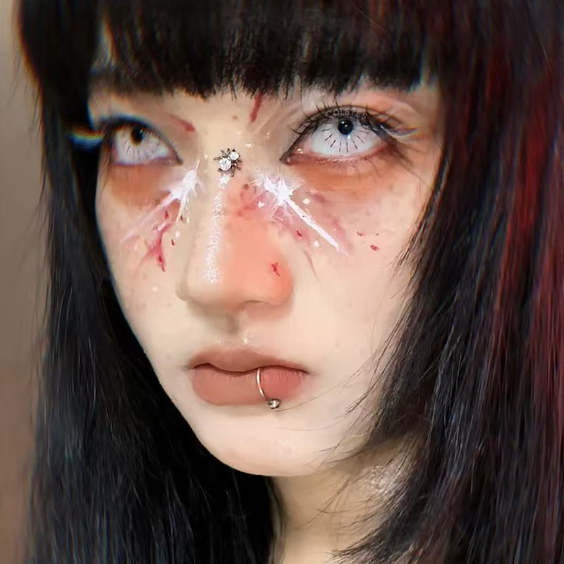 Dollpoison Evil Spider White 1-Day Cosplay Colored Contacts - image 7