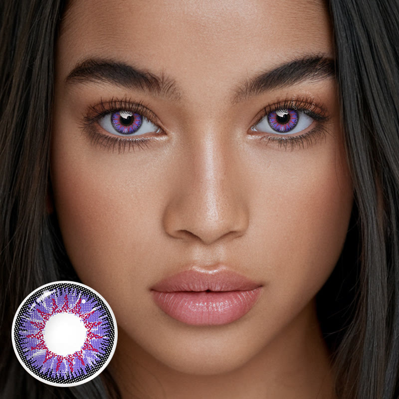 Dollpoison Nonno Blue Violet Prescription Yearly Cosplay Colored Contacts - image 2
