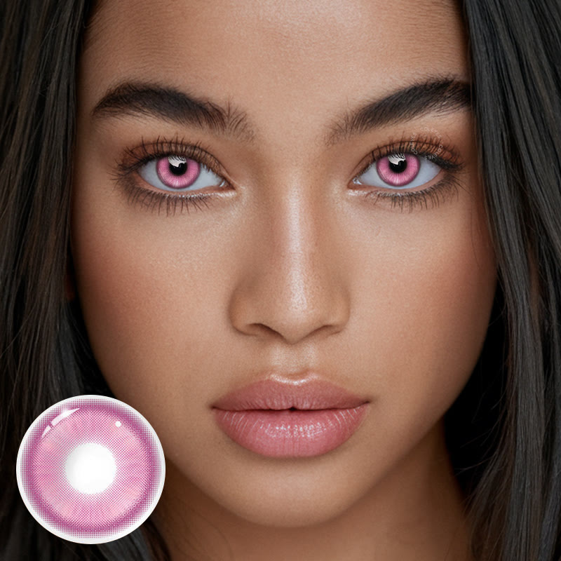 Dollpoison Sassy Rose Red Prescription Yearly Cosplay Colored Contacts - image 2
