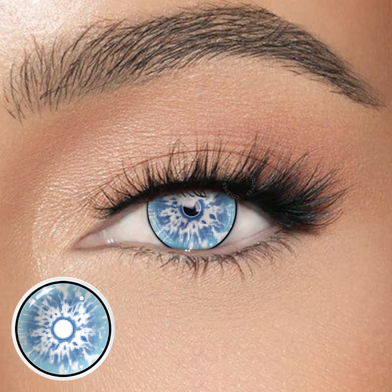 Dollpoison Satoru Gojo Blue Prescription Yearly Cosplay Colored Contacts - image 1