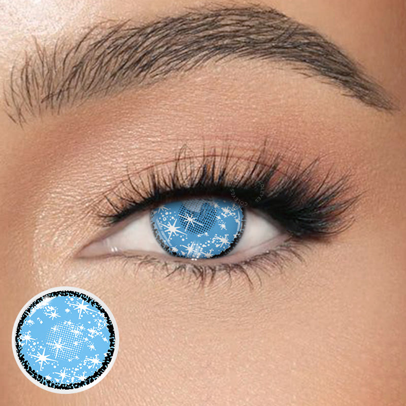 Dollpoison Blind Starry Blue Yearly Cosplay Colored Contacts - image 1