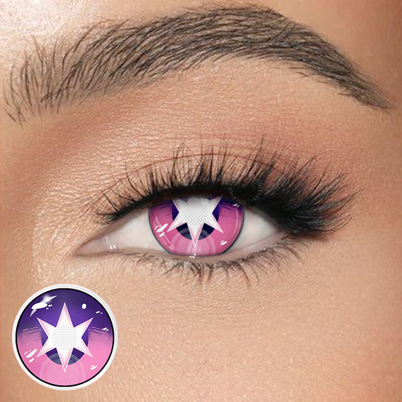 Dollpoison Ai Hoshino Purple Yearly Cosplay Colored Contacts - image 1