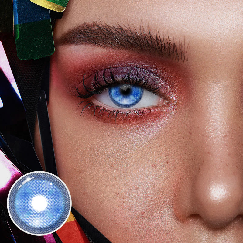 Dollpoison Identity V Little Girl Blue 1-Day Cosplay Colored Contacts - image 2