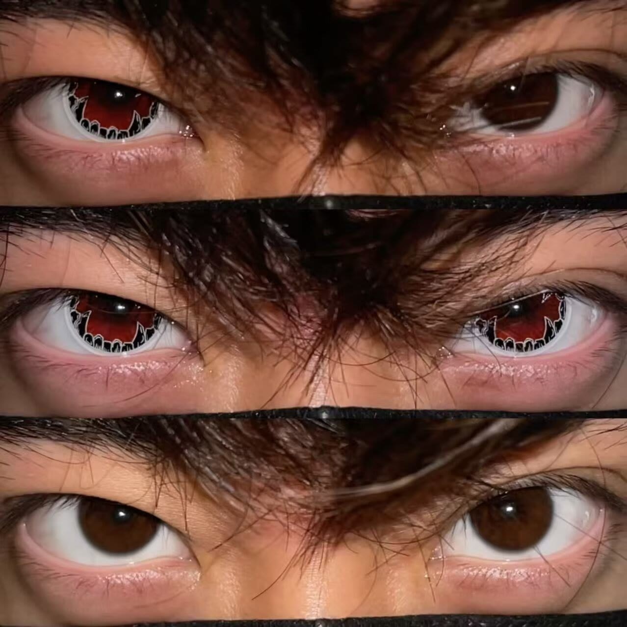 Dollpoison Fenrir Red 1-Day Cosplay Colored Contacts - image 4