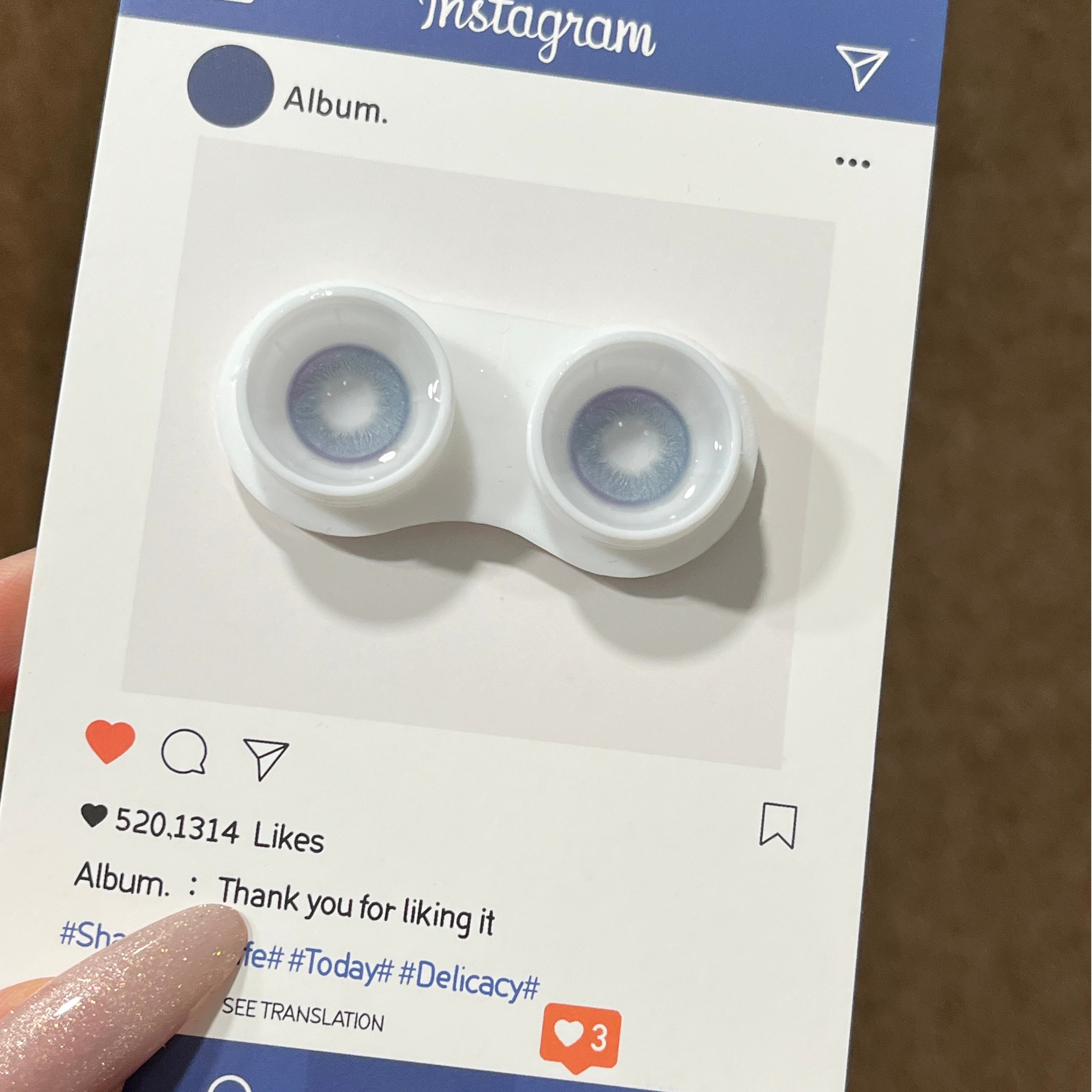 Dollpoison Gleam Grey 1-Day Cosplay Colored Contacts - image 4