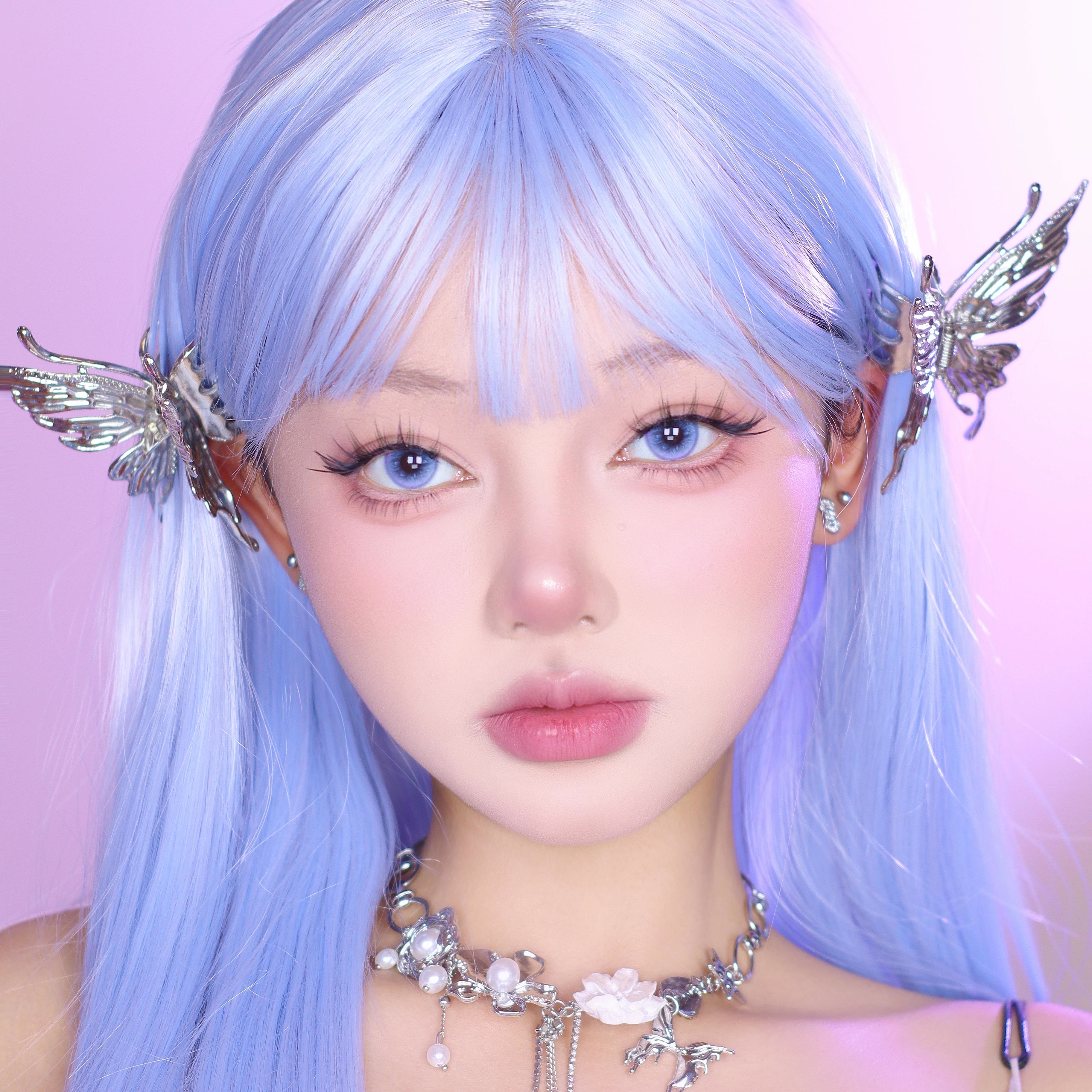 Dollpoison Gleam Grey 1-Day Cosplay Colored Contacts - image 2