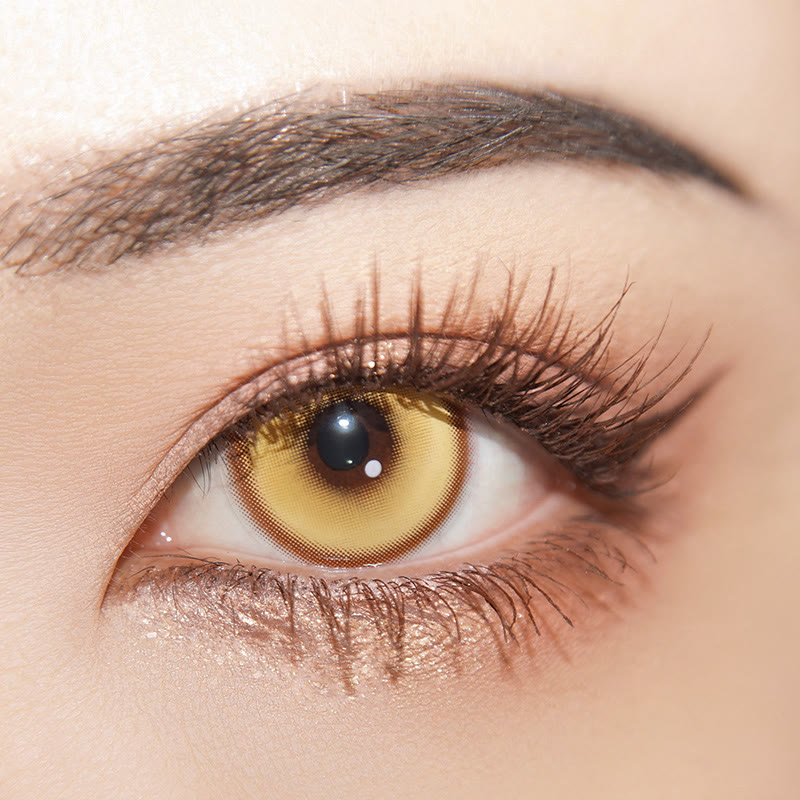 Dollpoison Nova Gold Brown 1-Day Cosplay Colored Contacts - image 1